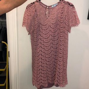 Lace Pink Dress